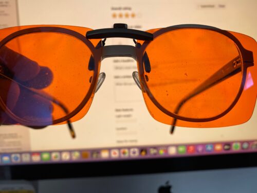 Blue Blocking Glasses Clip-on photo review