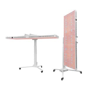red light therapy electric stand