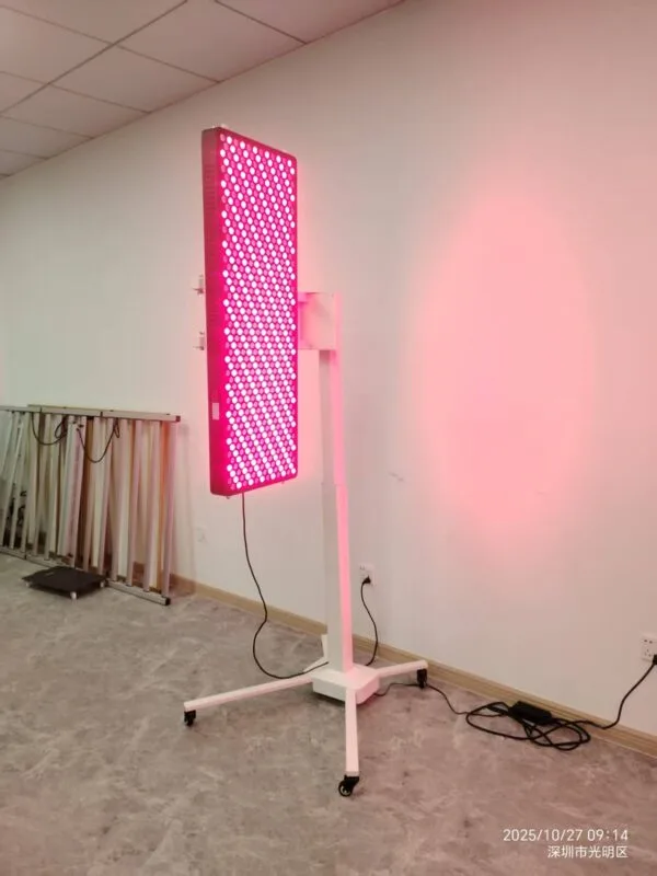 red light therapy electric stand
