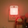 red plugin motions sensor light