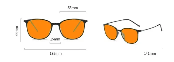 Blue blocking glasses -night lens